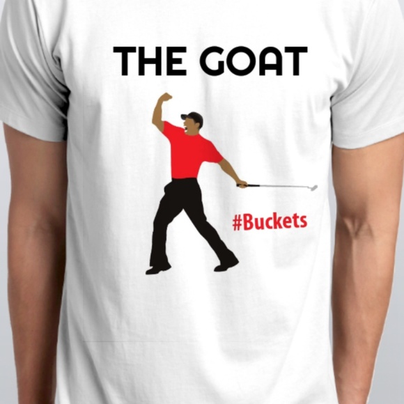 tiger woods goat t shirt
